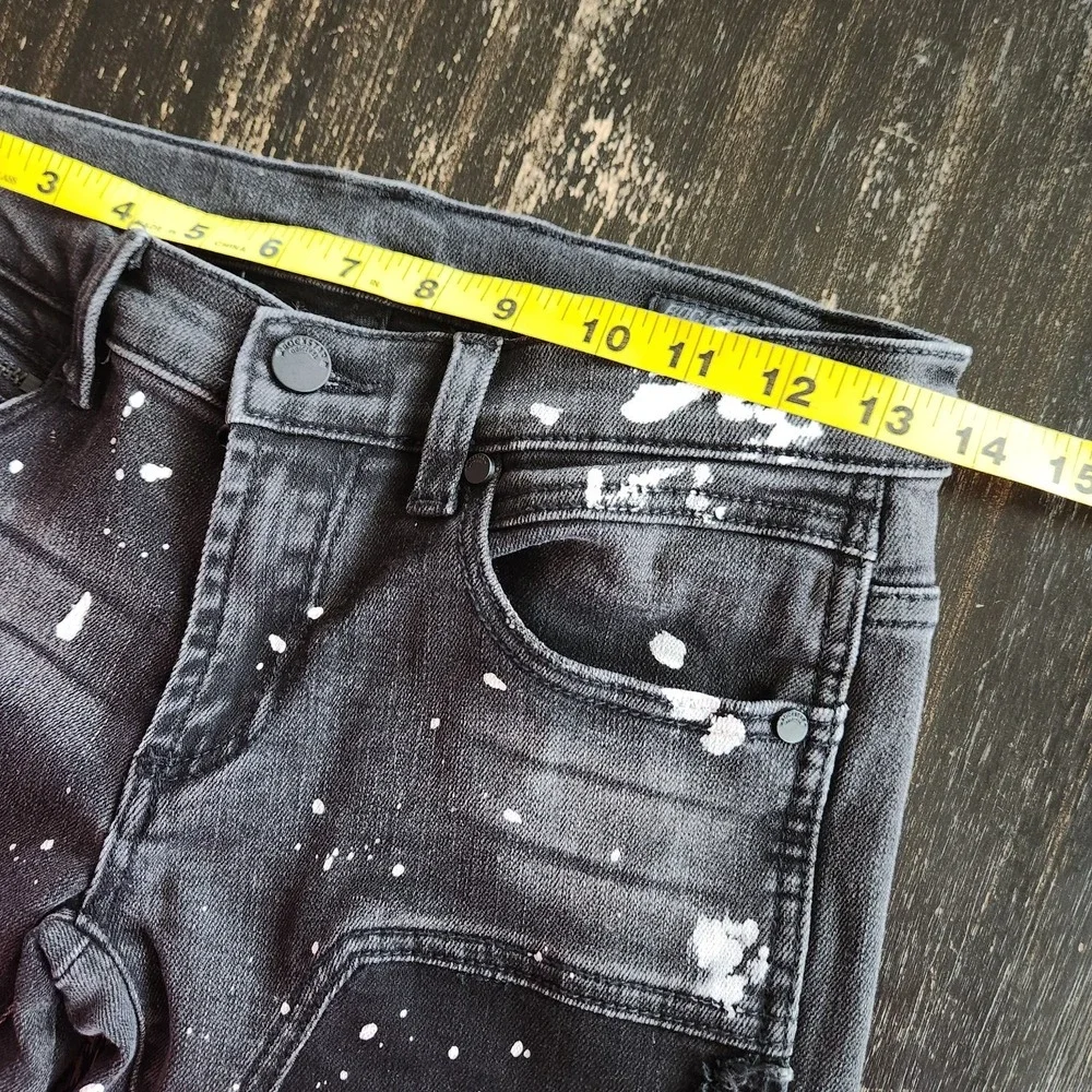 Rockstar Originals Flare Jeans Boys 14 Black‎ Streetwear Denim 27x33